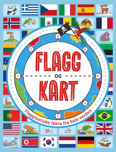 Omslag av "Flagg og kart"