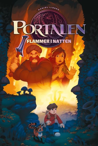 Omslag av "Portalen 4: Flammer i natten"